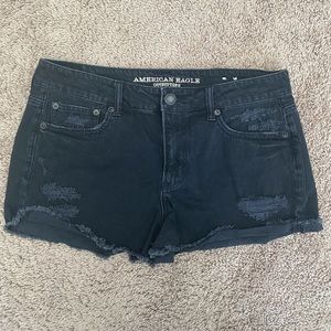 American Eagle TomGirl Shortie Denim Shorts